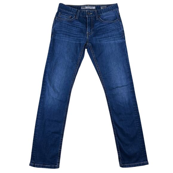 Buckle Other - BKE Aaron Jeans Mens Size 30R 30x32 Blue Slim Fit Stretch Wiskered Denim